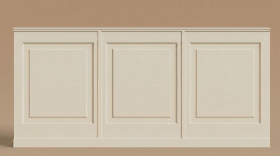 Modell Contura – Wandvertäfelung mit klassischer Rahmenoptik
